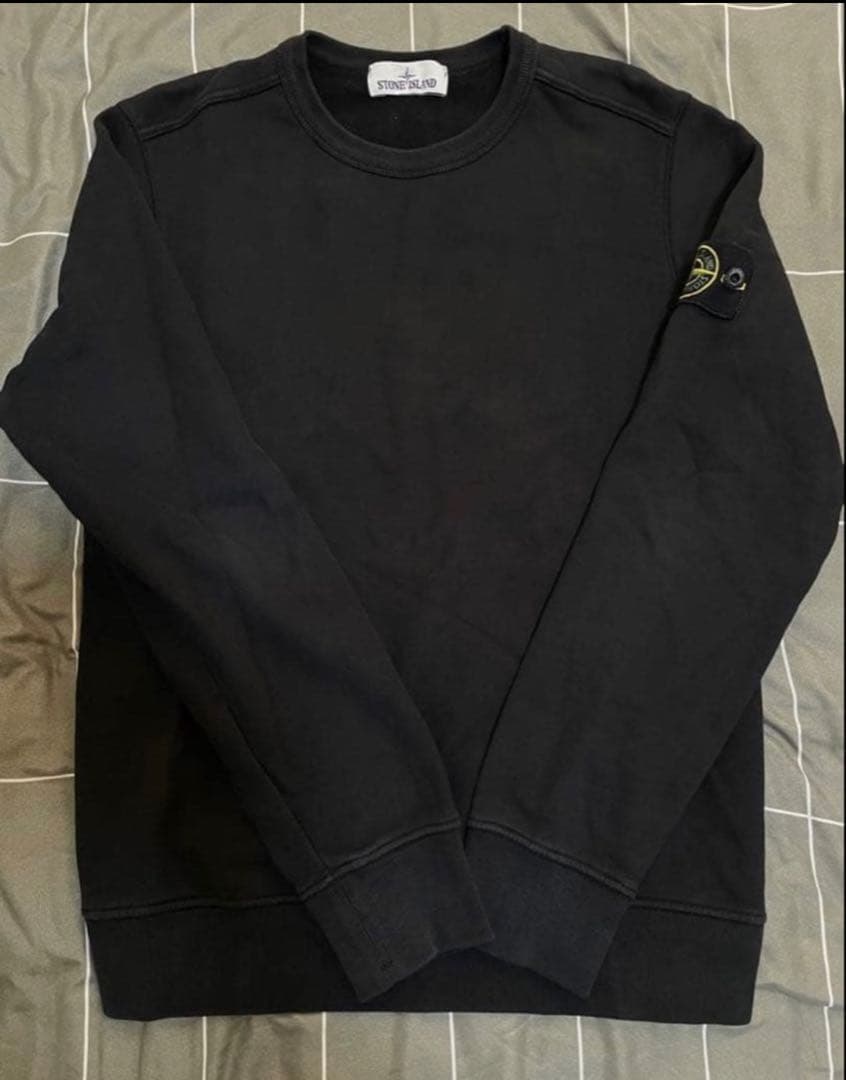希少STONE  ブラック スウェット S