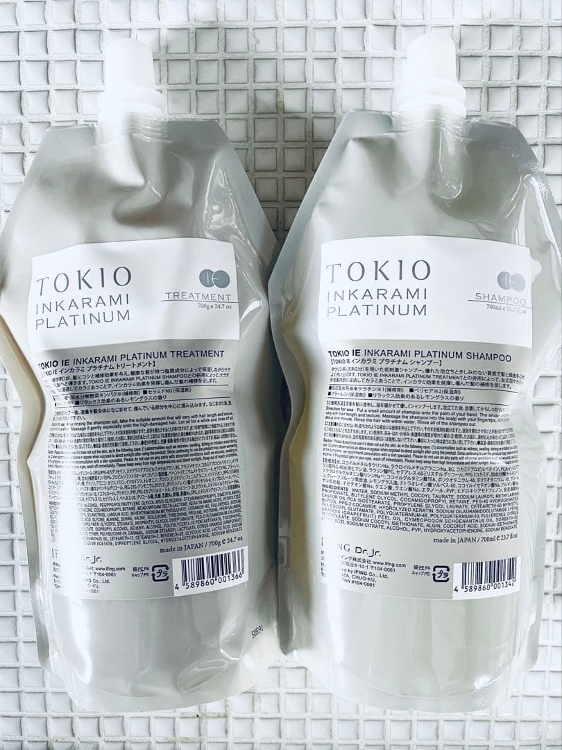 新品TOKIO インカラミ プラチナムシャンプートリートメント700ml セット