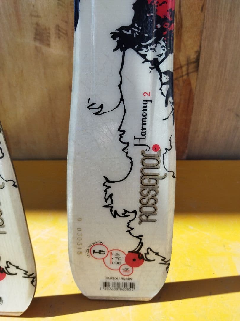 ROSSIGNOL ロシニョール　スキー　板　白　ホワイト　Harmony 2