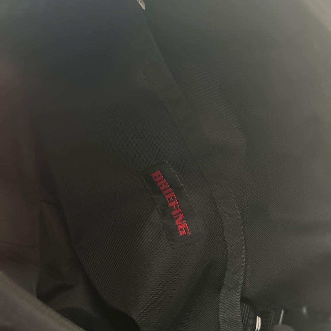 BRIEFING ブラック ミニバッグ