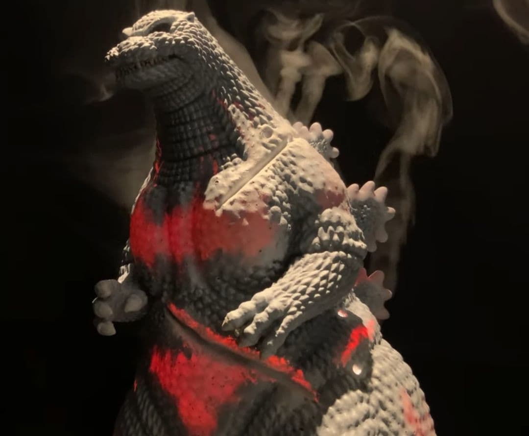 ゴジラ1995　デスゴジ　バーニングゴジラ　怪獣　ガレージキット　ワンフェス