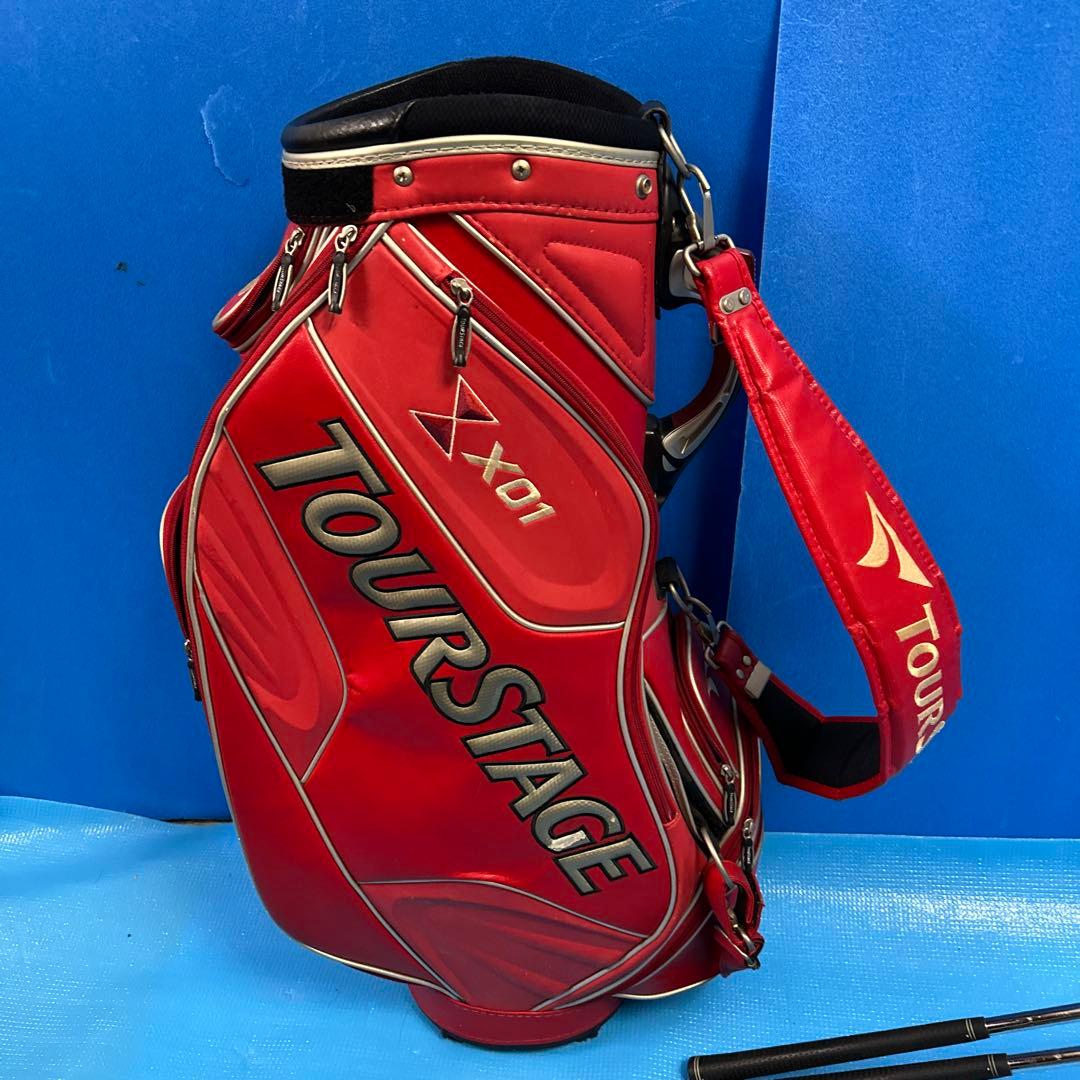 TOUR STAGE GOLFフルセットキャディーバッグ付き値下げ中！
