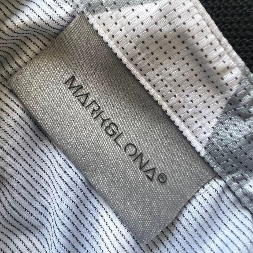 MARK&LONA マークアンドロナ　現行　ポロシャツ　カモフラ　メンズ　スカル