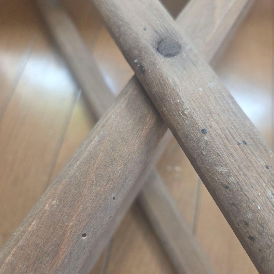 フランス　アンティーク　小さなアイロン台　ままごと