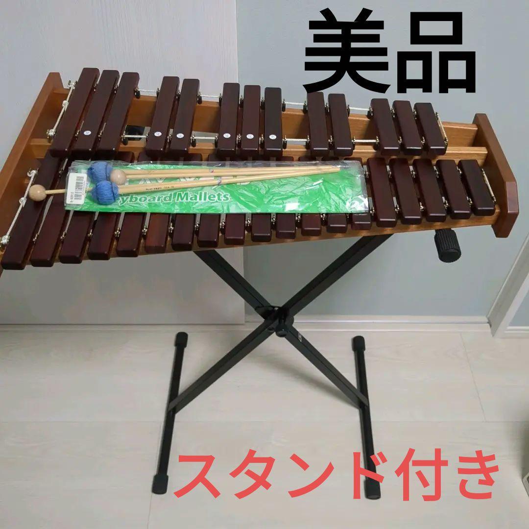 美品 シロフォン KOROGI コロギ コオロギ EC032 木琴 32鍵