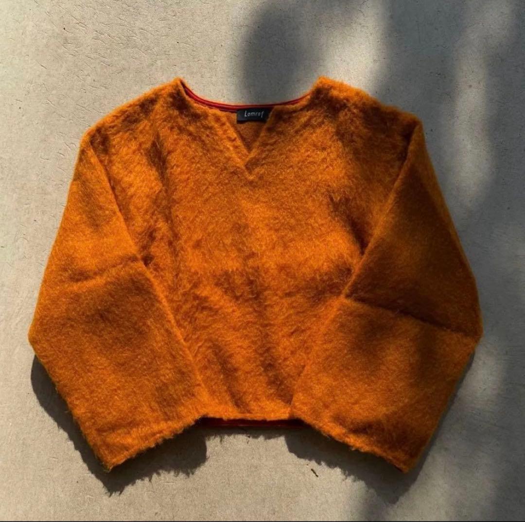 lamrof ラムロフ　ニット　モヘア　モヘヤ