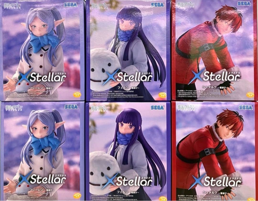葬送のフリーレンXStellar フリーレン フェルン シュタルク 雪遊び