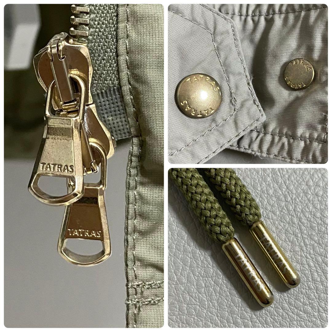 TATRAS / CRIDOLA ナイロンモッズコート カーキ 01