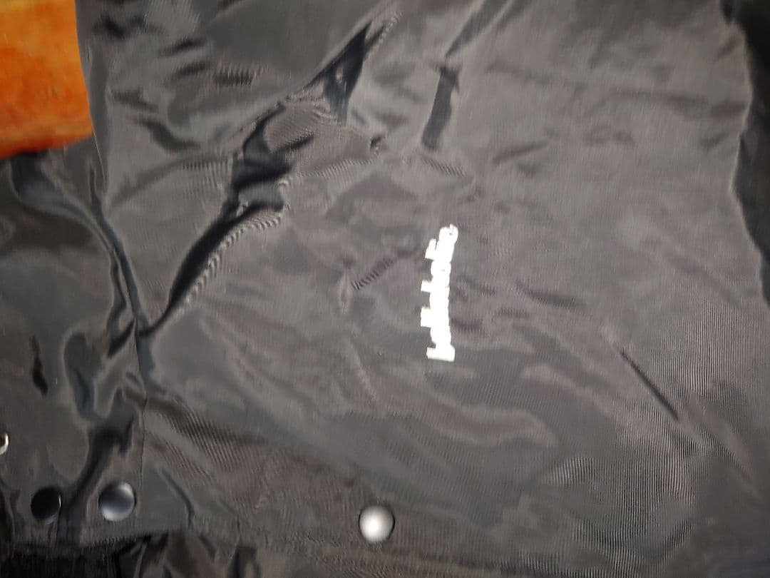 BALLAHOLIC フリース内側 ロングコート 黒