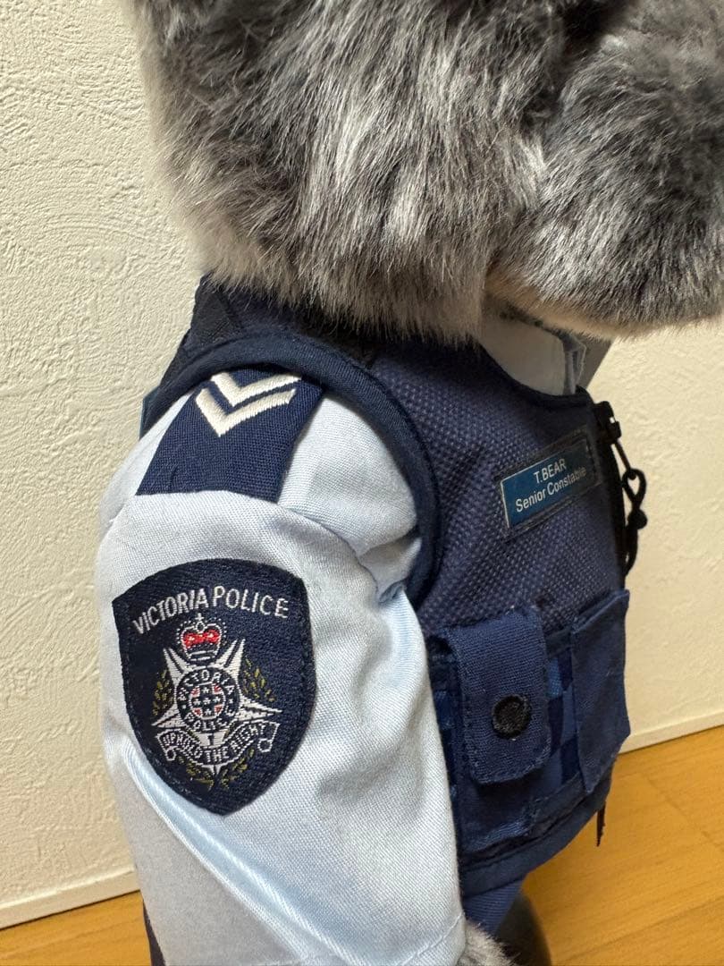 警察ぬいぐるみ　メルボルン　パトロール部門バージョン