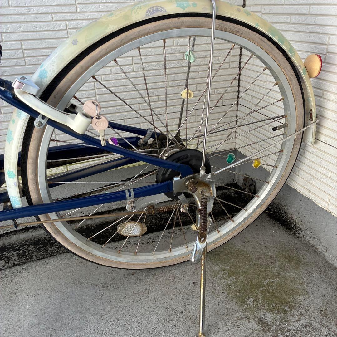 ブリヂストン 女の子 自転車 リコリーナ24インチ ブルー