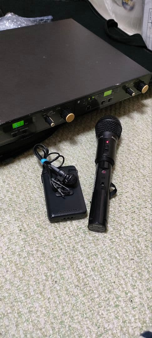 B帯　ワイヤレスマイクセット！