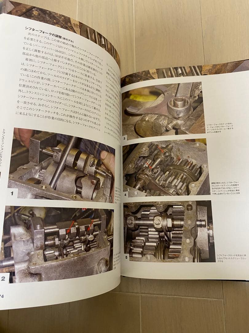 希少本 ハーレー ダビッドソン リビルド レストア ナックル パンヘッド 旧車