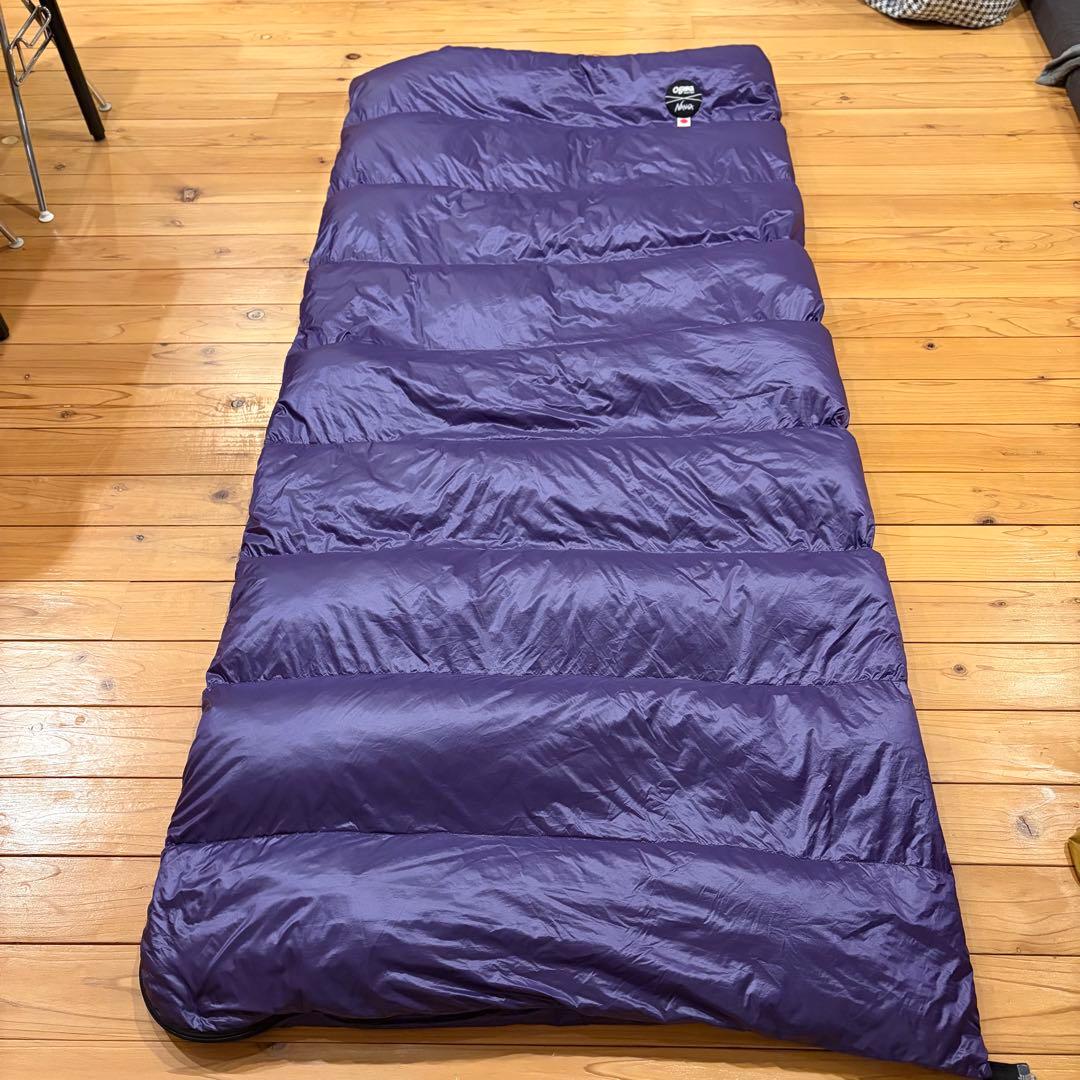 美品 NANGA Ogawa別注 封筒型シュラフ400STD