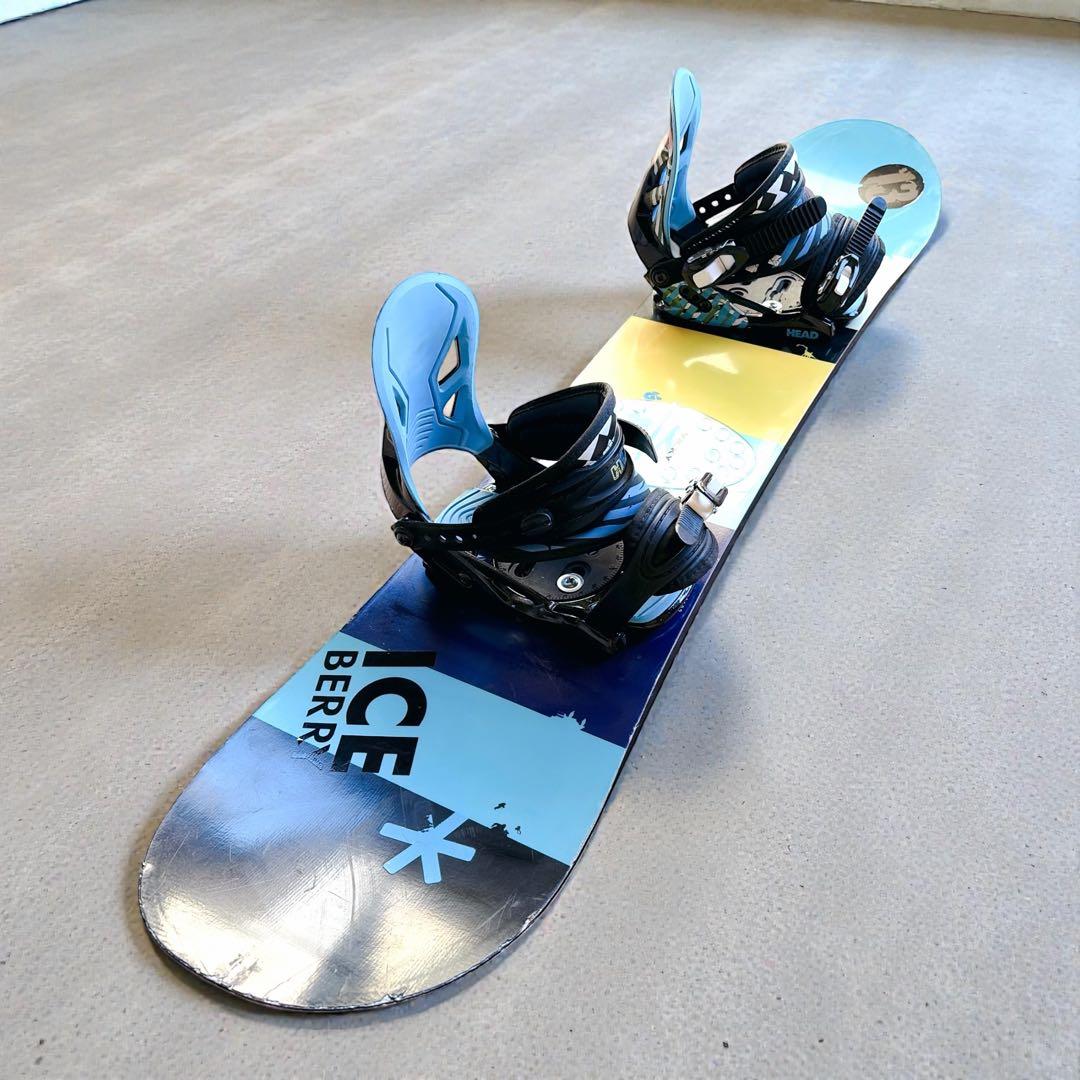 Burton Custom 120cm キッズスノーボード　バインディングセット