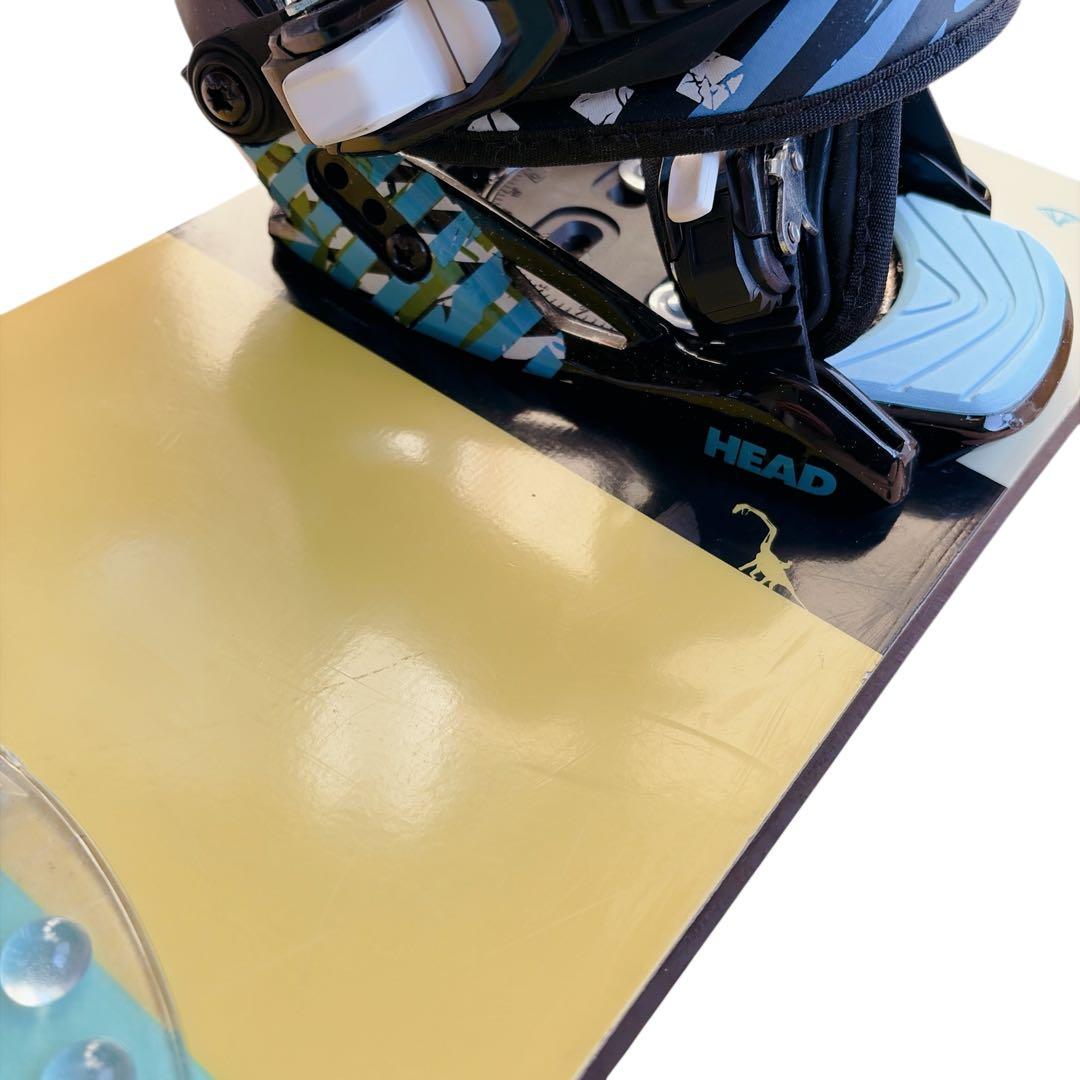 Burton Custom 120cm キッズスノーボード　バインディングセット