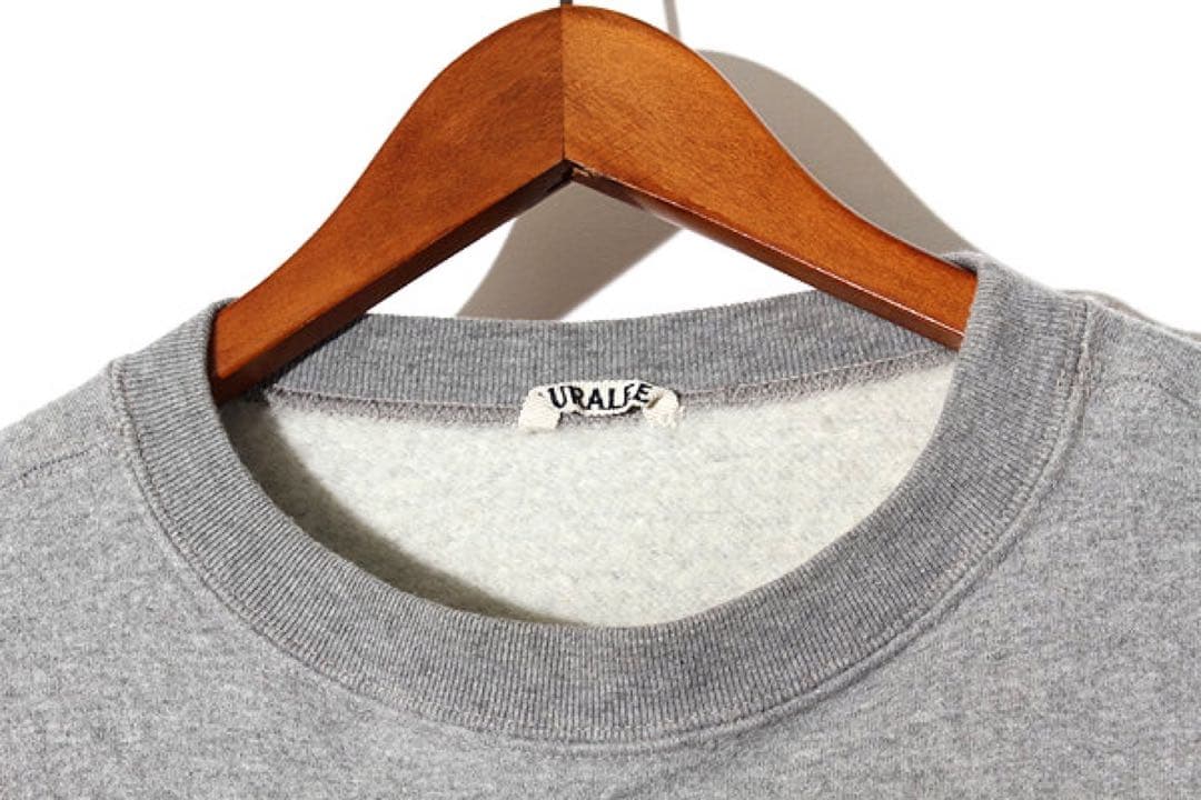 オーラリー AURALEE グレー 中綿 スウェット
