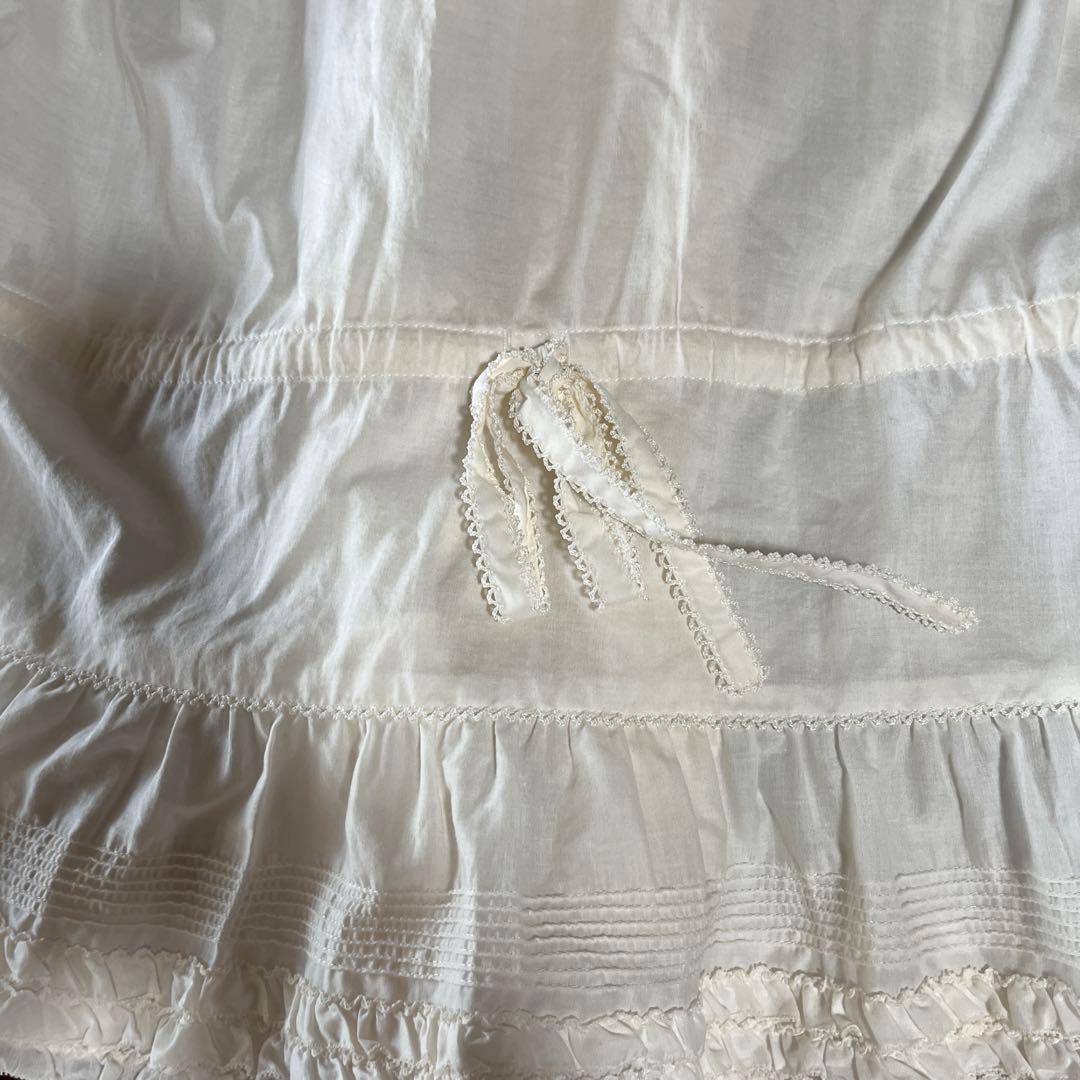 美品☆ピンクハウス☆アイボリーフード付きオーバーブラウス