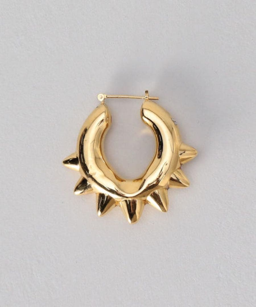 アクセサリー Preek SPIKE HOOP EARRING