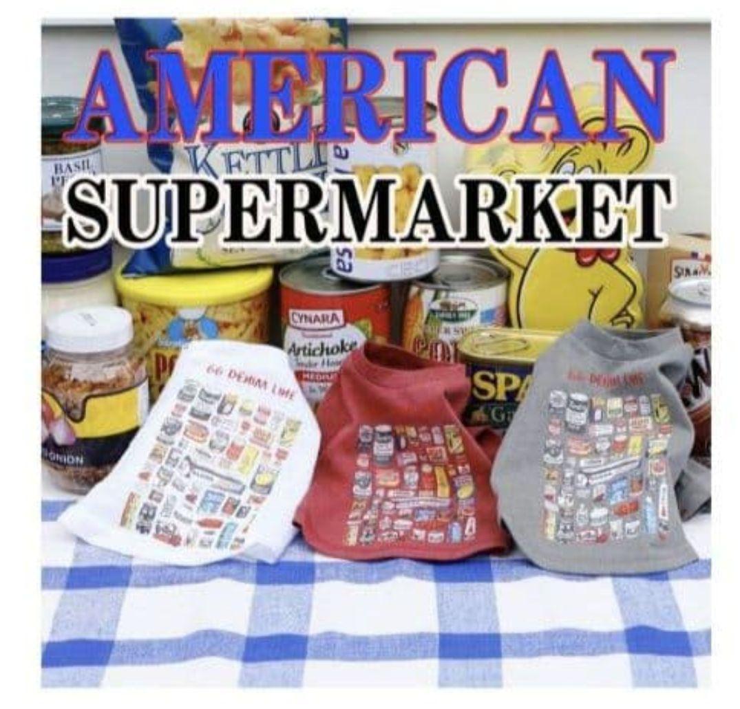 新品未使用　アトリエgg　アトリエジジ　アメリカン　スーパーマーケット　Tシャツ