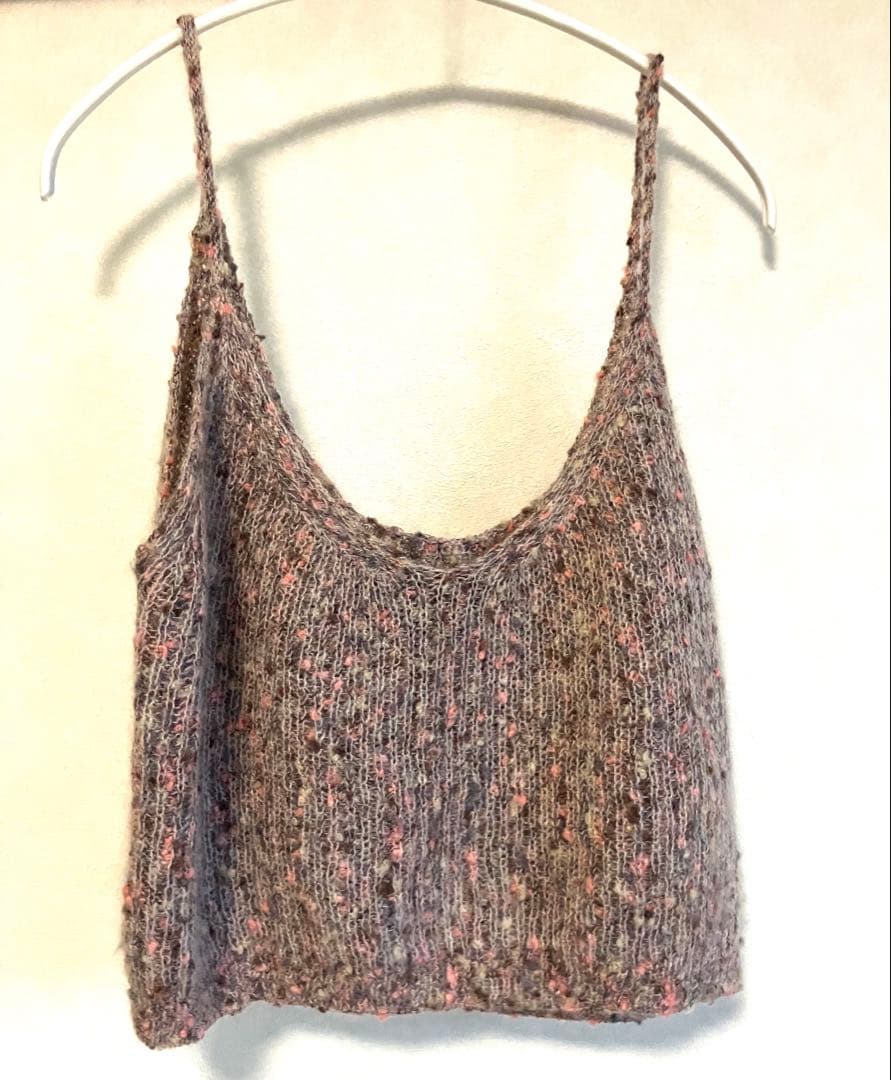 IENA RITTO リット ファニーカスリキャミソール モヘア ニット