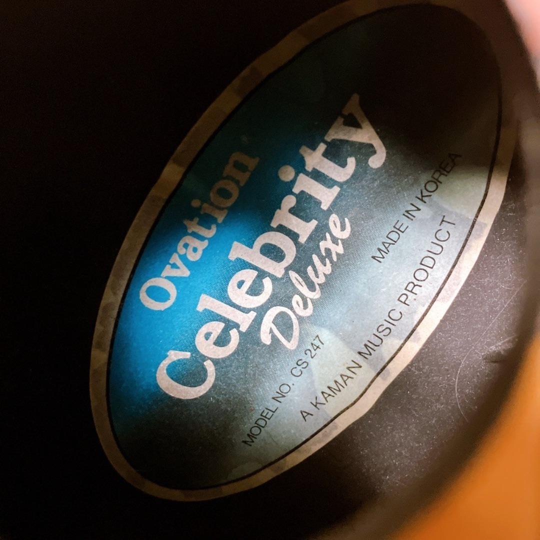 Ovation Celebrity Deluxe CS247 エレアコ ギター
