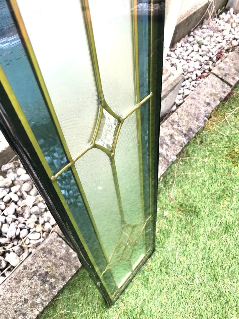 大型 ステンドグラスパネル 三重構造 高性能 住宅リフォーム DIY 窓 ドア