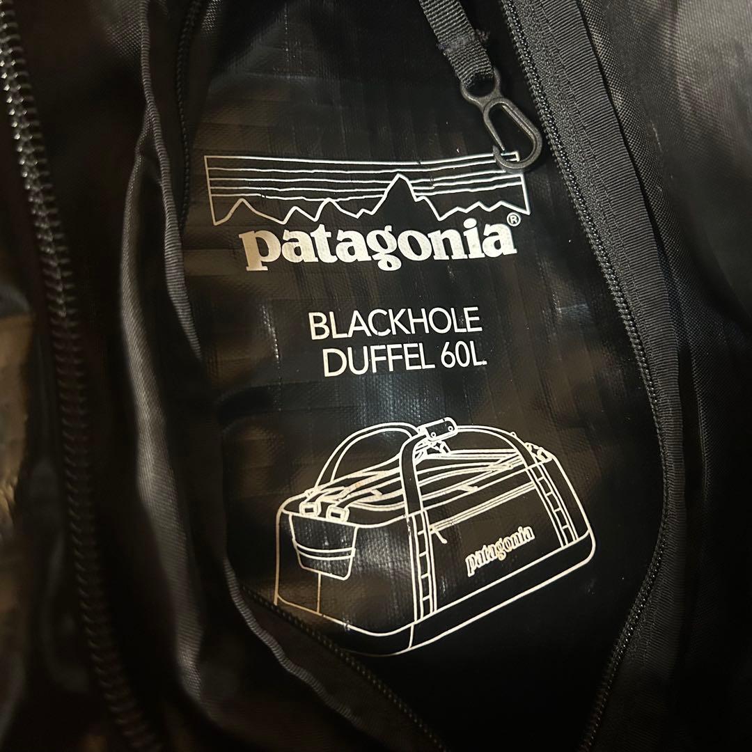 patagonia ボストンバッグ ブラックホール