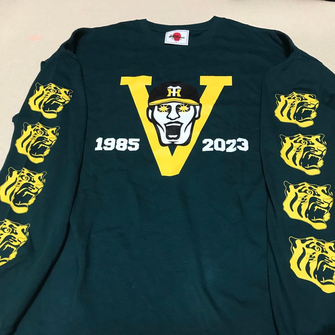 阪神タイガース XL パンクドランカーズ 未使用 Tシャツ 緑 ロンt 優勝