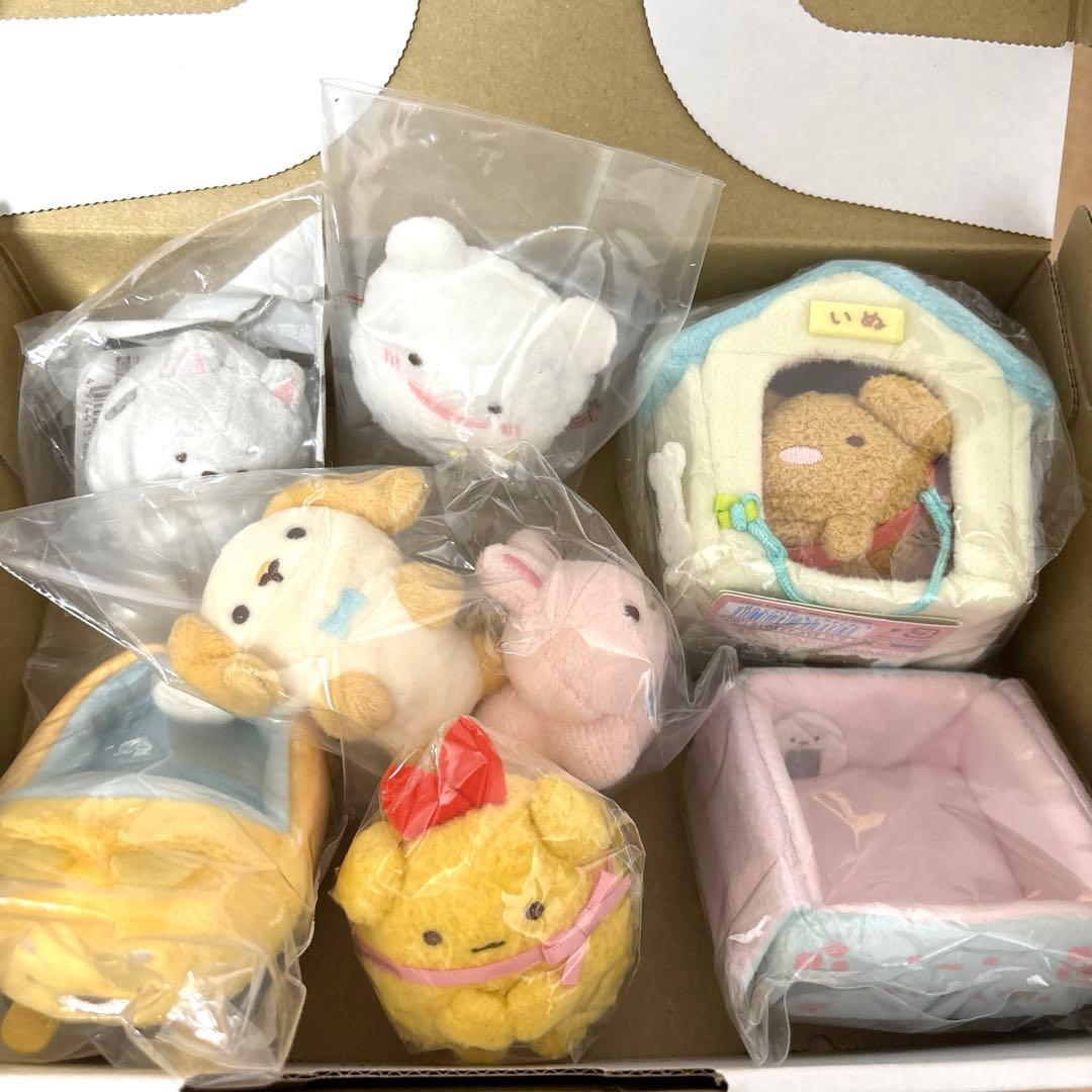 すみっコぐらし　こいぬ　他　てのりぬいぐるみ