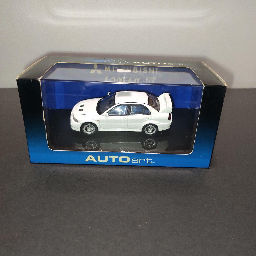 オートアート 1/43 三菱 ランサーエボリューション Ⅵ ホワイト