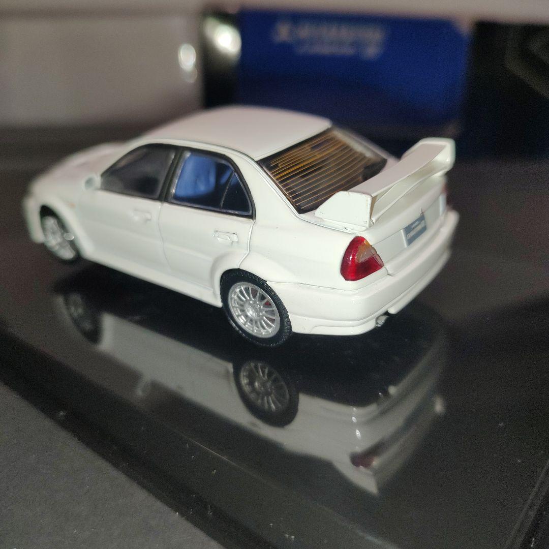 オートアート 1/43 三菱 ランサーエボリューション Ⅵ ホワイト