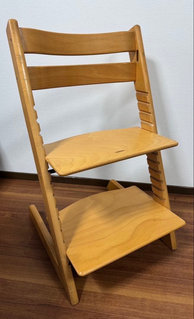 【大人気カラー】stokke ストッケ トリップトラップ　ナチュラル　シリアル3