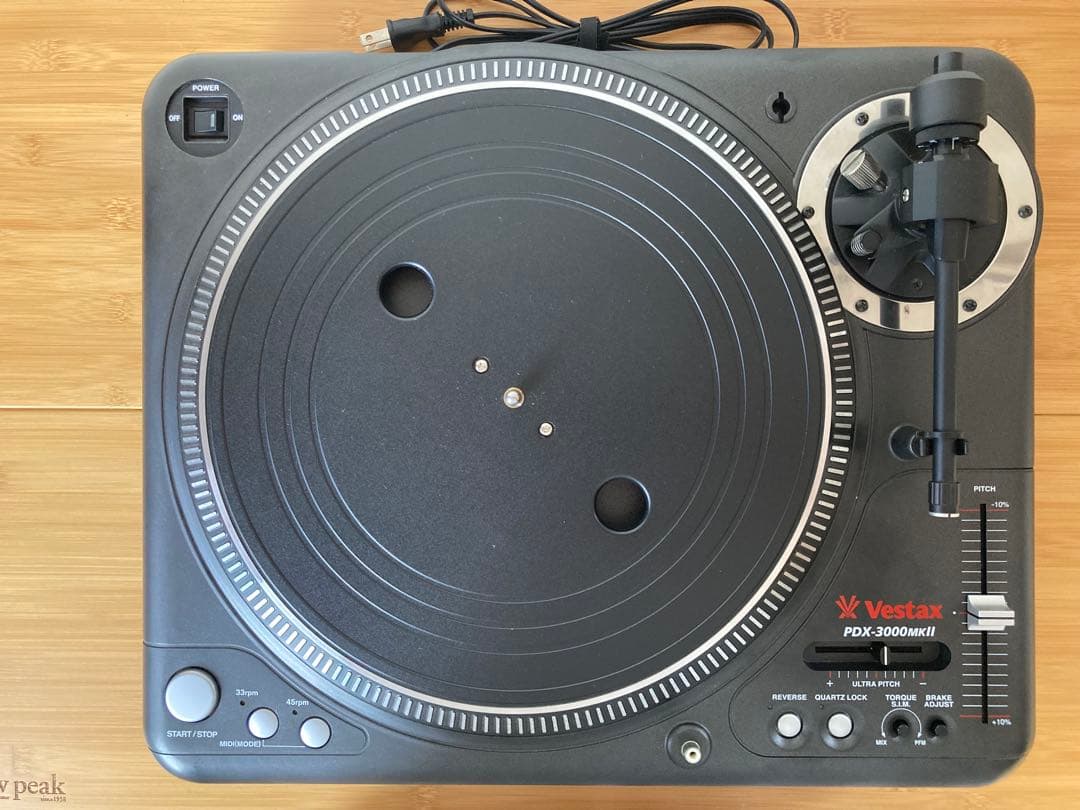 Vestax PDX-3000MKII ターンテーブル