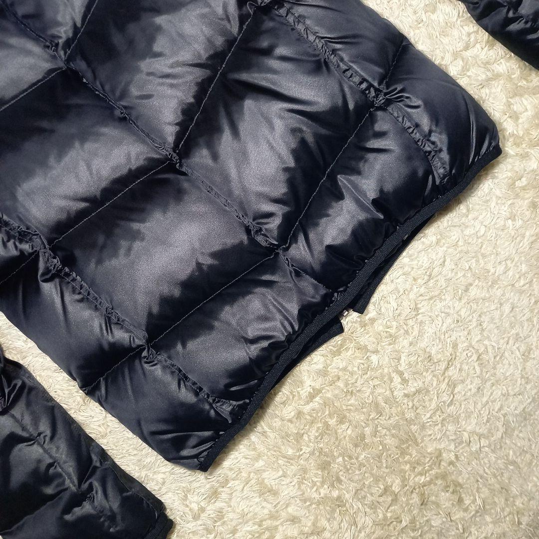 バーバリー　ブラックレーベル　ライダース　ダウンジャケット　サイズM　ホースロゴ