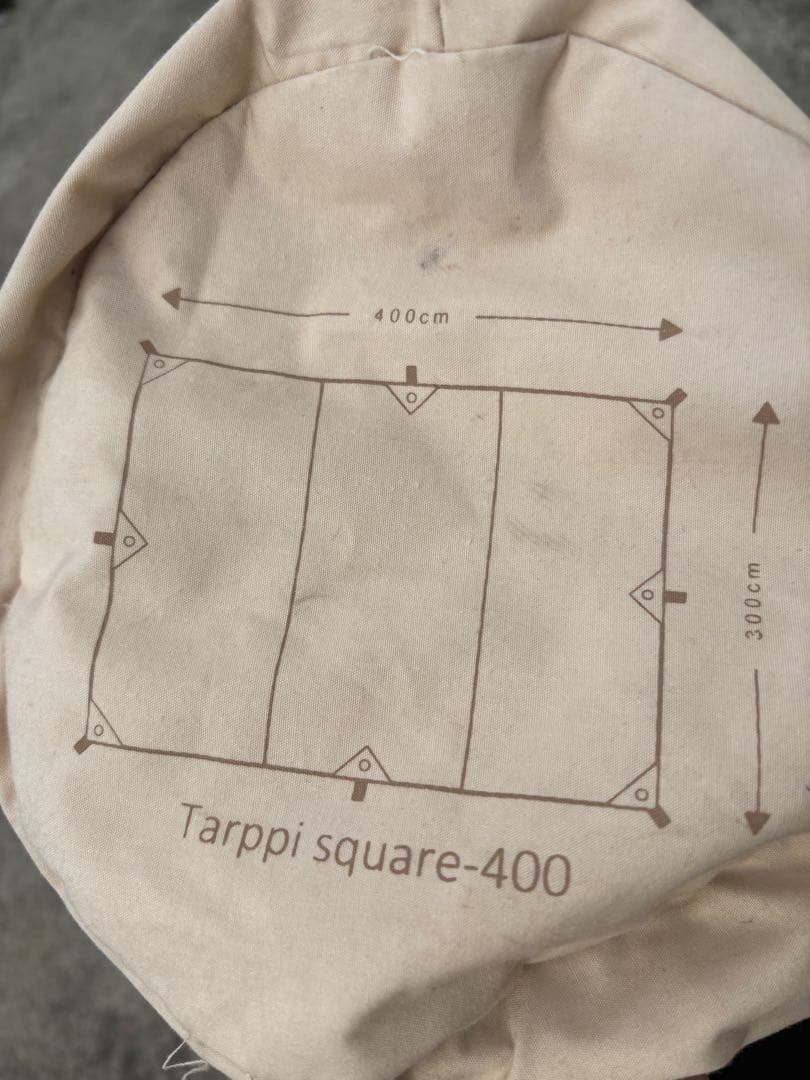 s'more タープ・シェード本体