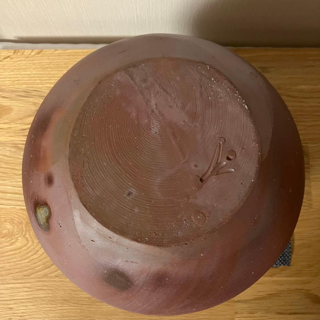 備前焼　壺　花瓶　藤原雄 造