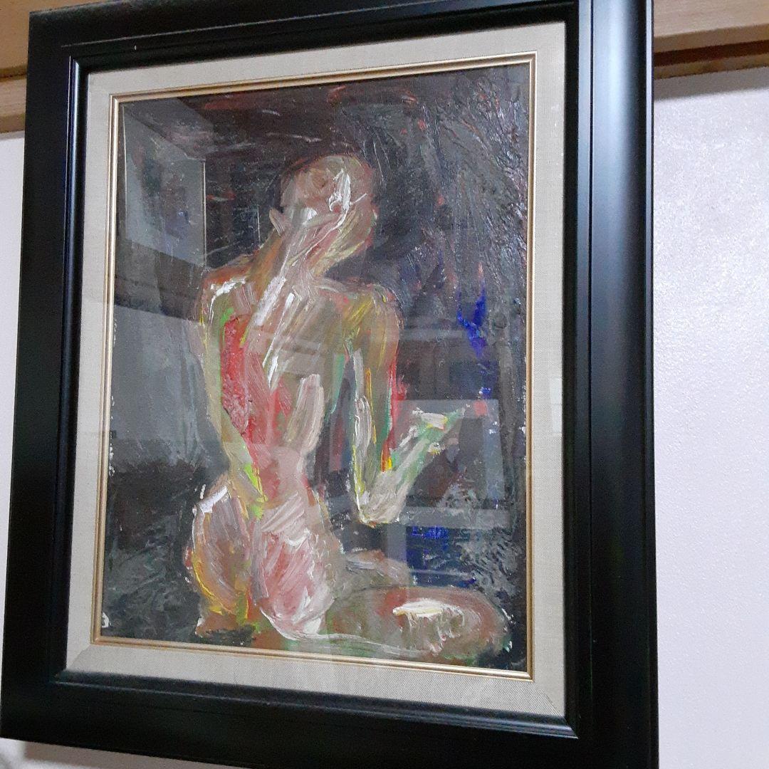 鈴木青太郎画伯　油彩画