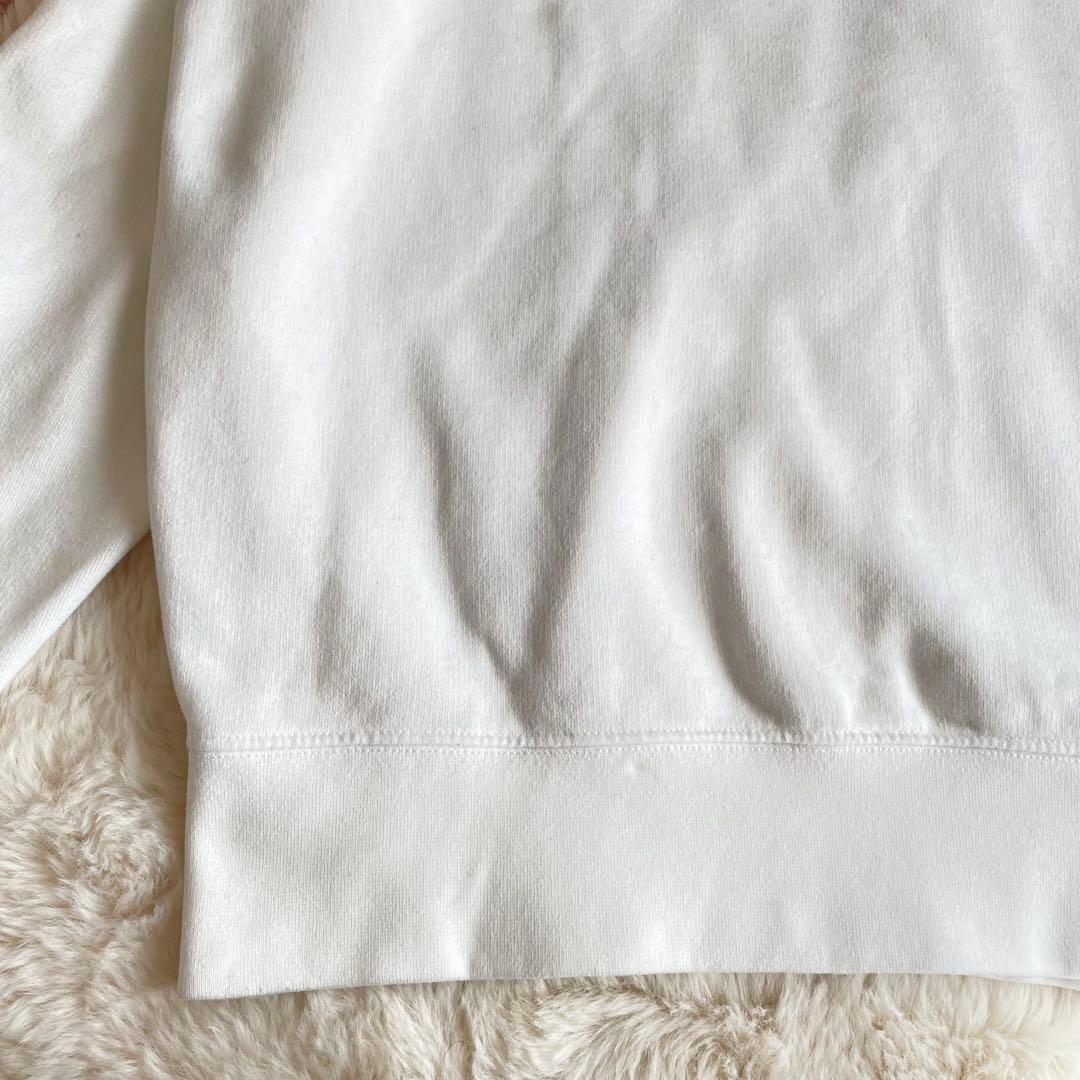 美品　ポロラルフローレン　現行　M ポニー　スウェット　トレーナー　裏起毛　白