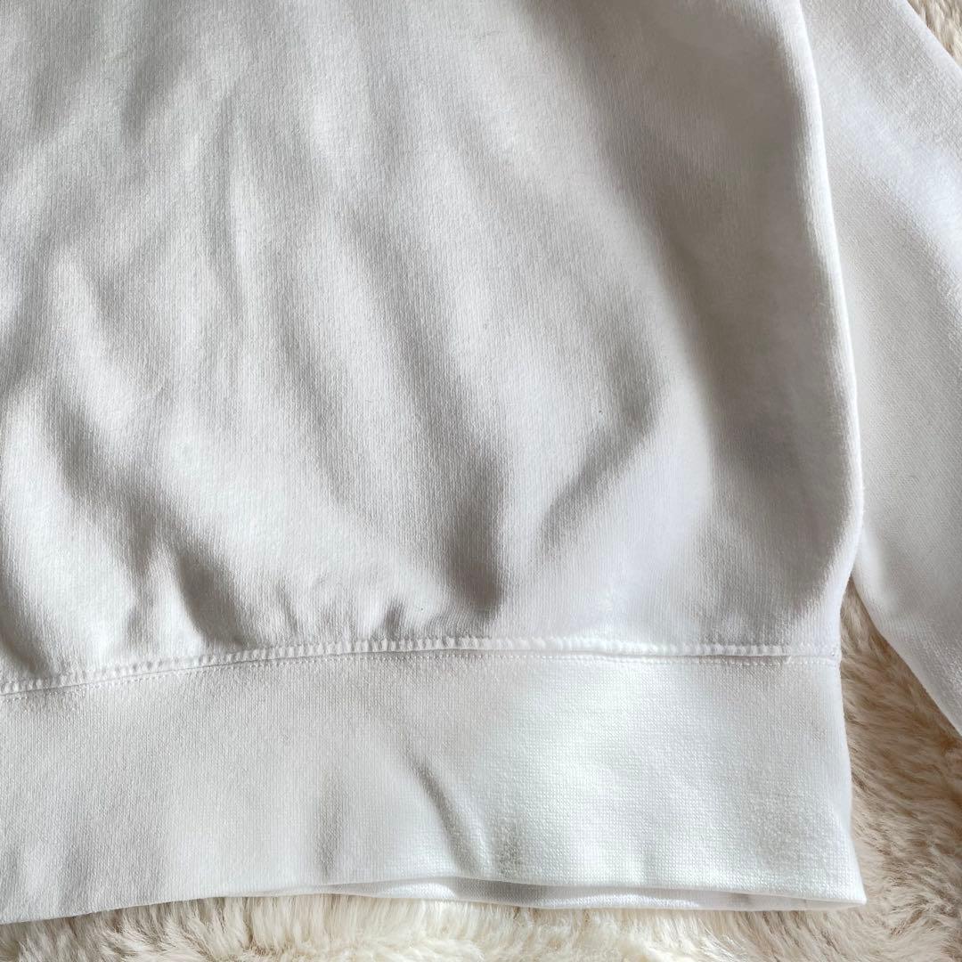 美品　ポロラルフローレン　現行　M ポニー　スウェット　トレーナー　裏起毛　白