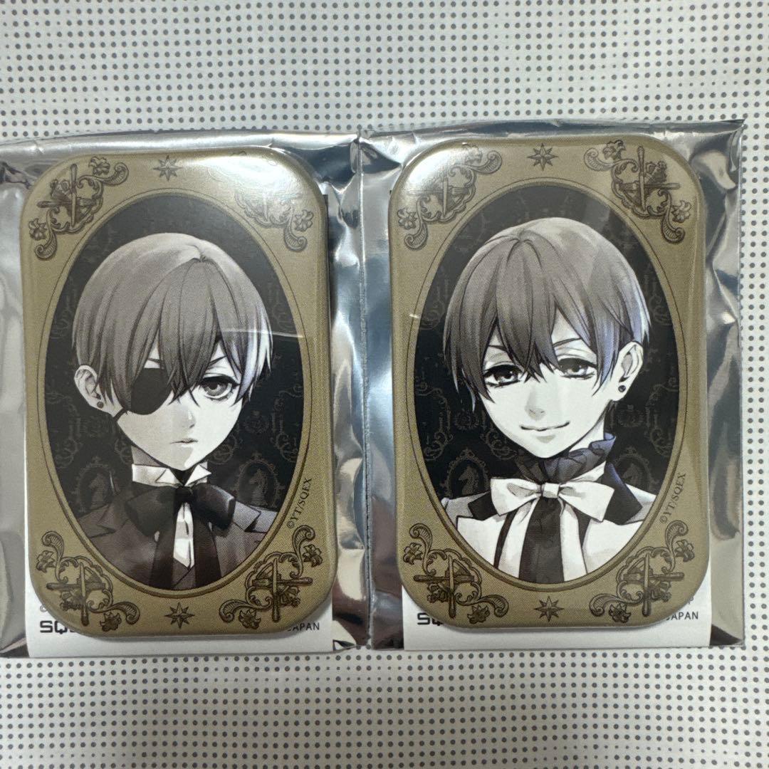 黒執事 Black Label 缶バッジ Rich Black シエル　シエル兄