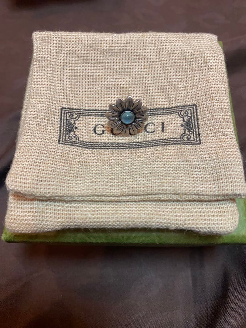 GUCCI グッチ フラワーモチーフ ピアス シルバー925