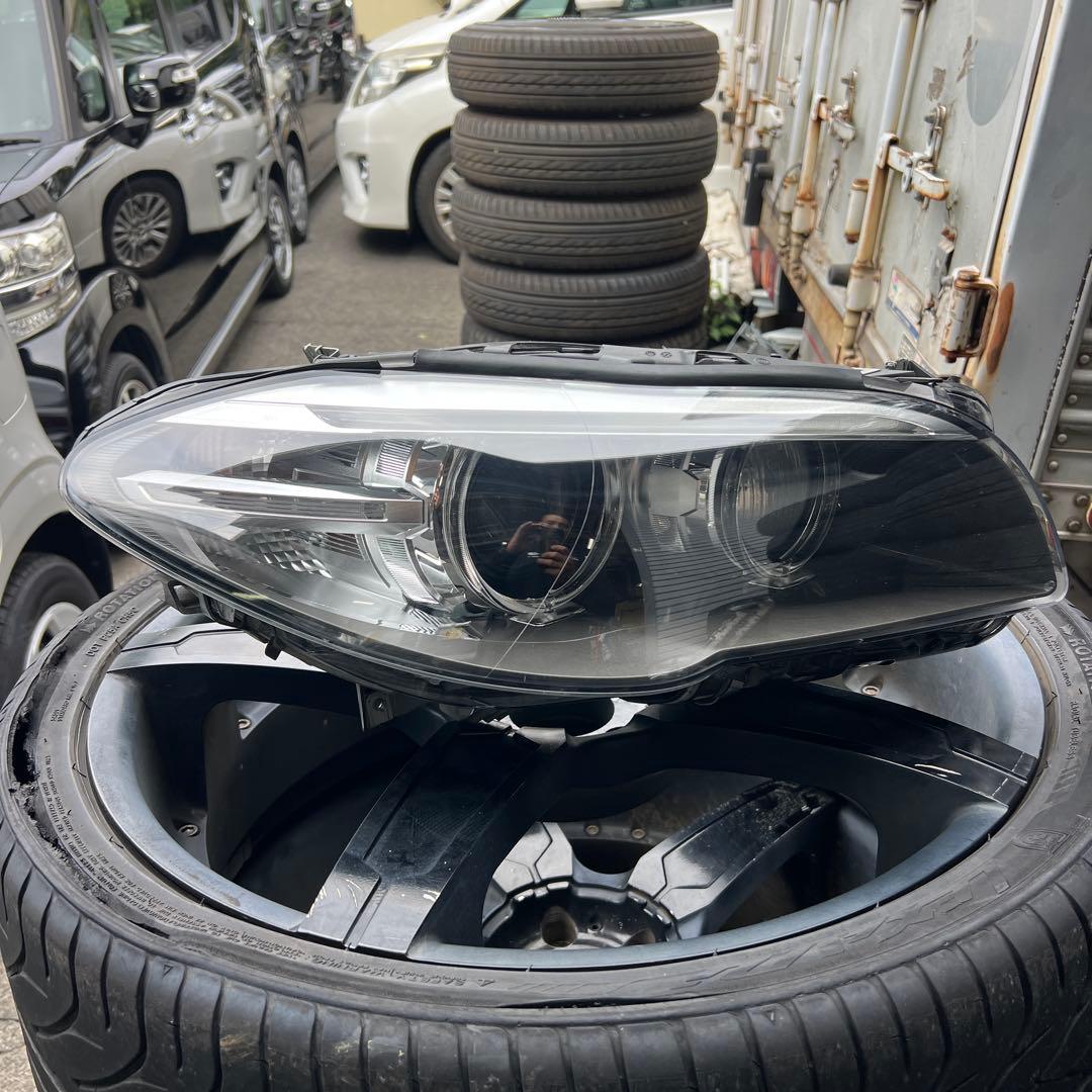  5シリーズf10f15 後期　ヘッドライト 中古