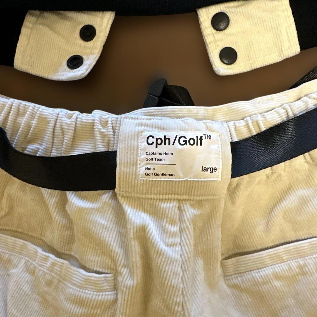 25FW Cph/Golf スタジャンセットアップ 白 XLサイズ　完売品