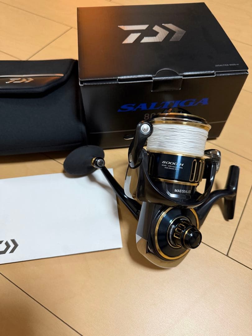 【美品】DAIWA 25ソルティガ 8000H