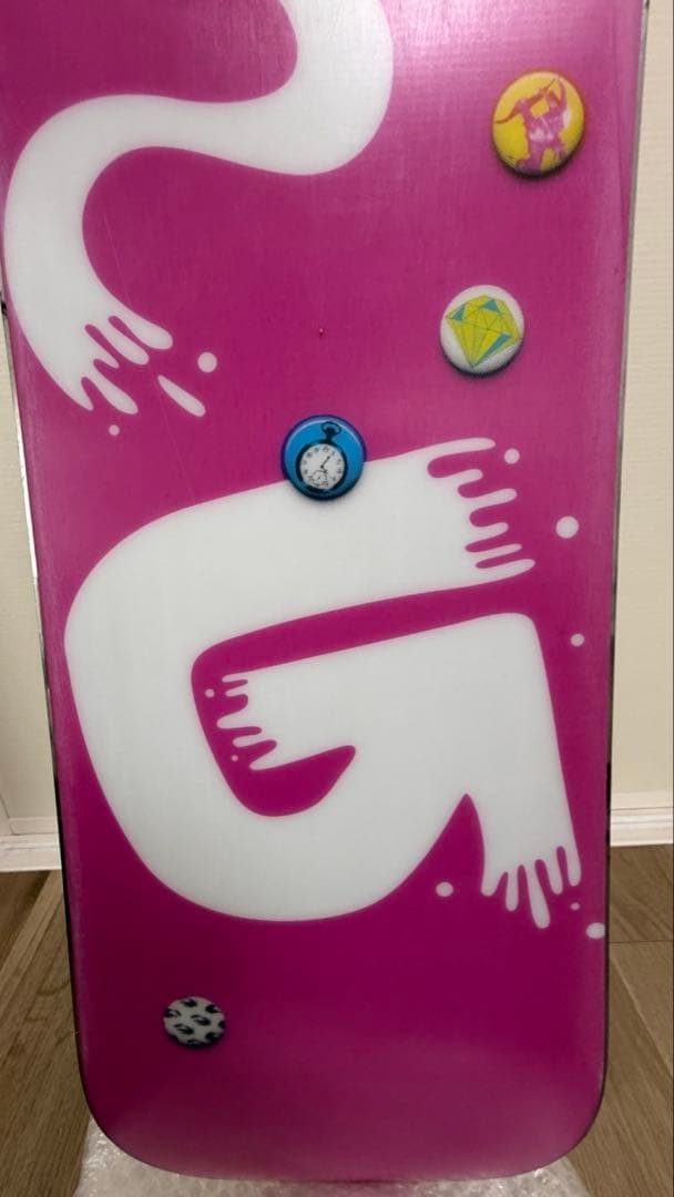 Burton Featherスノーボード144 セット　サロモン　ケース付き