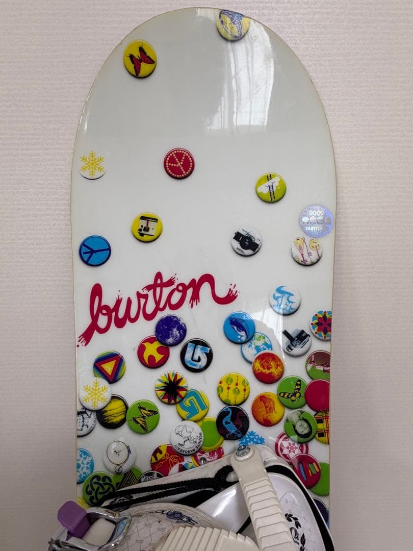 Burton Featherスノーボード144 セット　サロモン　ケース付き