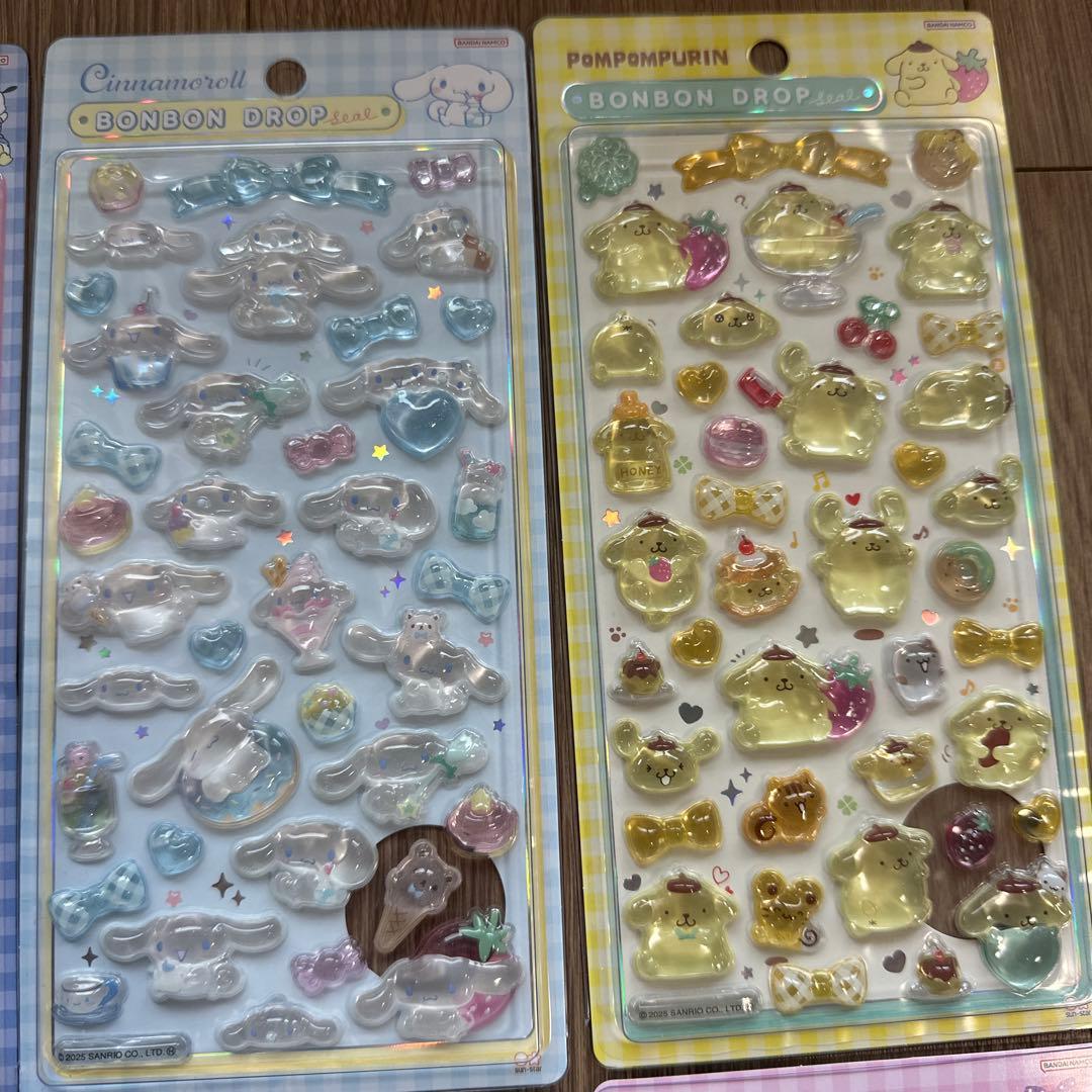 正規品 ボンボンドロップシール サンリオ 第二弾 コンプリート