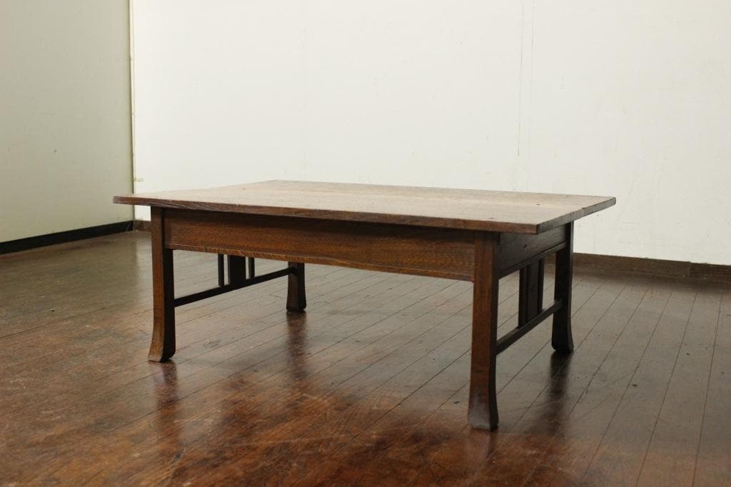 古い文机！抽斗2杯！和室時代箪笥テーブルローボードテレビ台カフェ店舗古家具