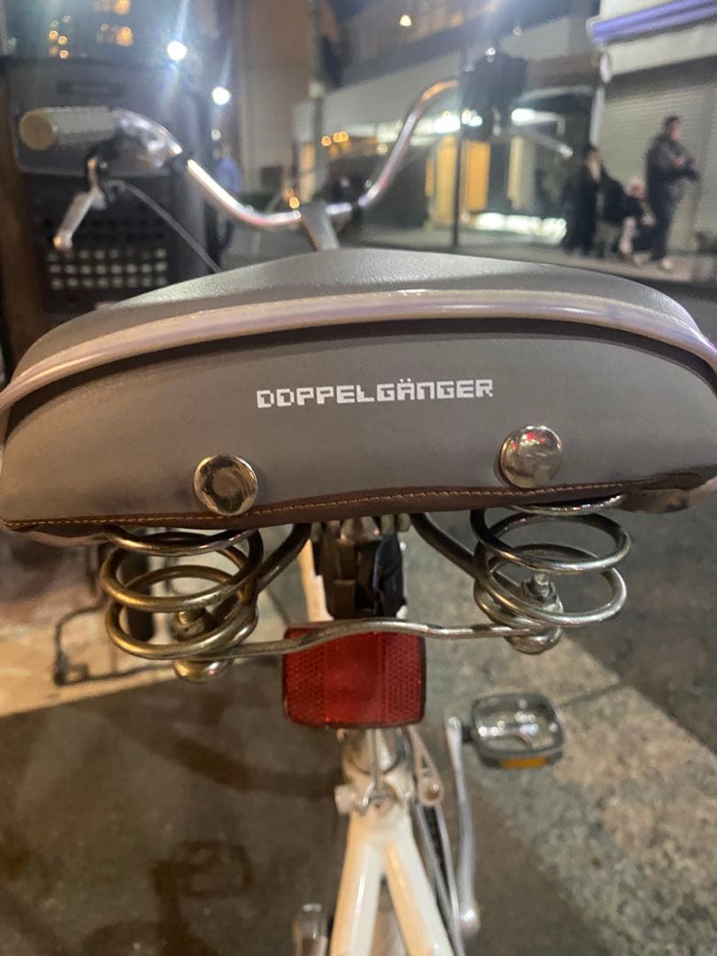 ドッペルギャンガー　20インチ 6段変速折り畳み自転車　301@F ホワイト